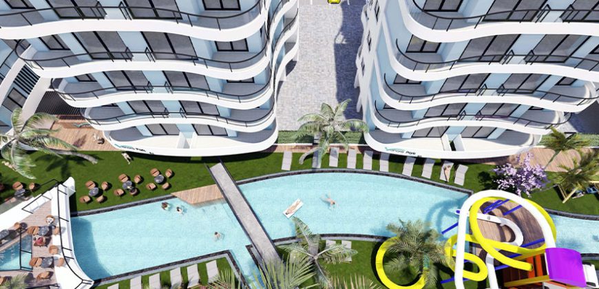 Vanora Park Salamis, Under construction High rise project located in Long Beach, Iskele