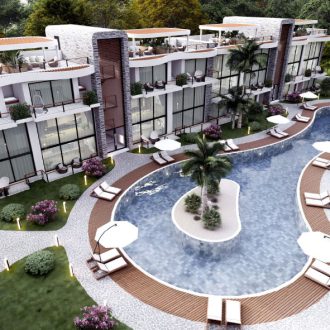Albatros view, under construction resort project located in esenteppe