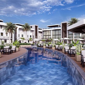Golf resort , under construction residential project located in Kyrenia, North Cyprus